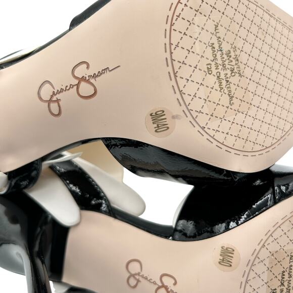 Jessica Simpson Women's Black Neveny High‎ Heels Size 9M - Picture 11 of 12